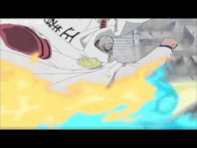 Vice Admiral Garp vs Marco