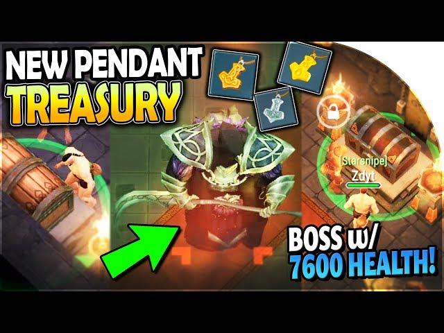 NEW PENDANT TREASURY Loot Caches + 7600 Health BOSS (Draugr Necromancer) - Frostborn