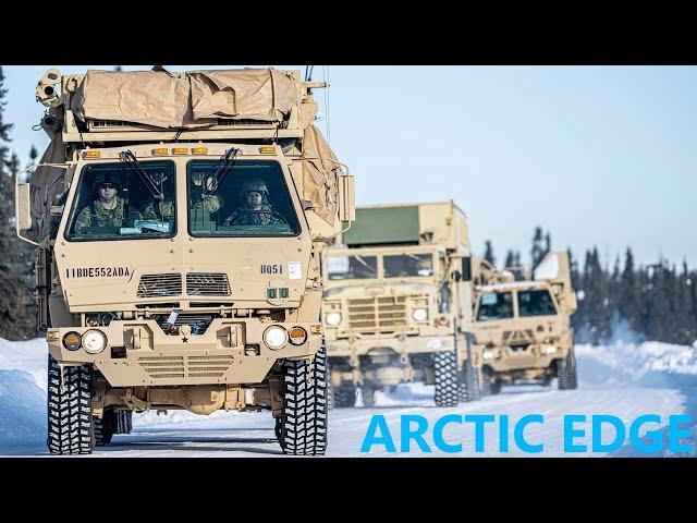 U.S. Armed Forces: Large-scale winter military exercises in Alaska.