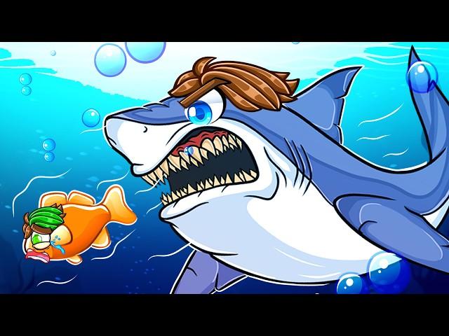 Eat FISH to GROW in ROBLOX