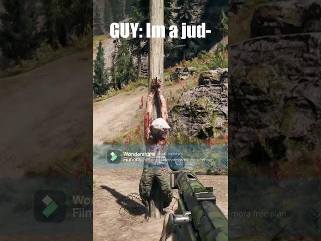 GUY: Im a jud-  I  #shorts #subscribe #freebird #farcry5 #like #jude