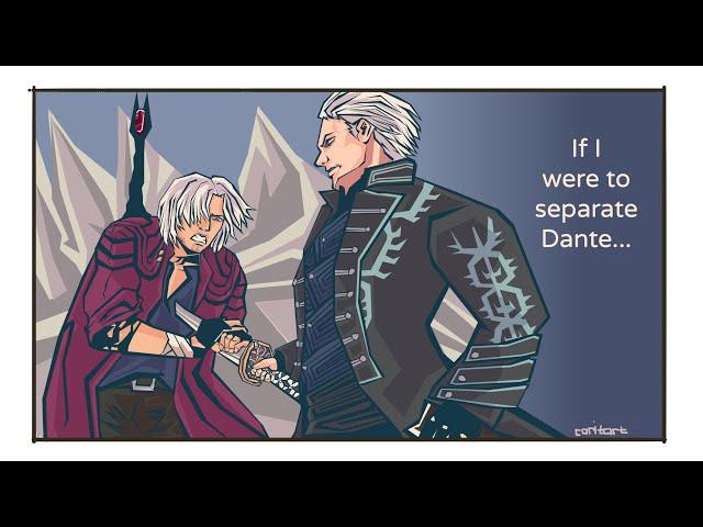 What if Vergil separated Dante? [DMC comicdub]