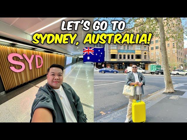 First time in SYDNEY!  Airport, ATM, Train, Hotel + Everything you need to know! | July 4, 2024