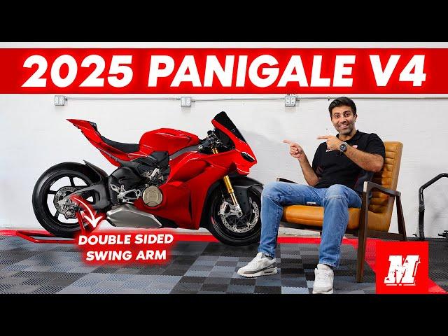 The 2025 PANIGALE V4  |  WHAT'S NEW?