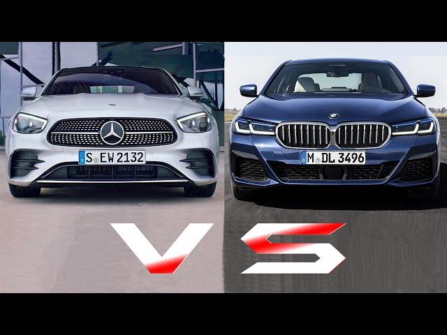 2021 Mercedes E-Class vs 2021 BMW 5 Series