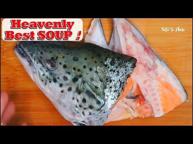 How to Cook Salmon Head | Panoorin! Siguradong WALANG LANSA! - Taste to Share