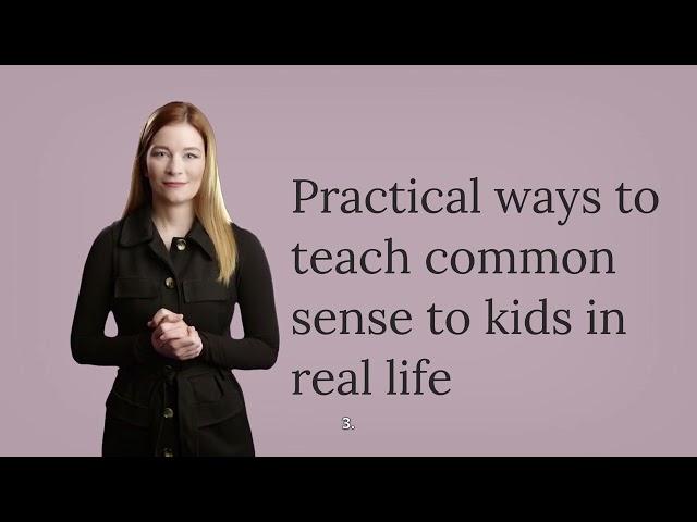 Common sense Education for kids