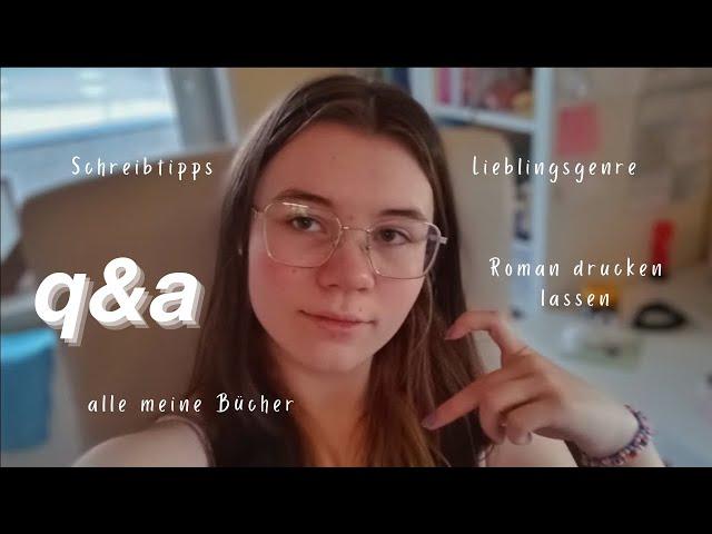 Q&A  Fragen an eine Autorin  100 Abonnenten Special