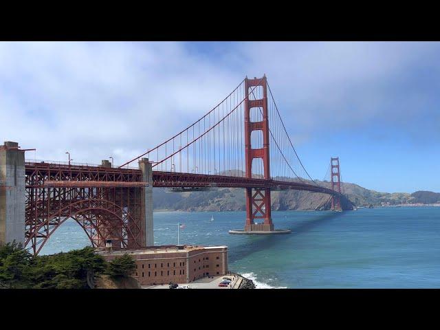 Walking the Golden Gate Bridge | San Francisco, CA