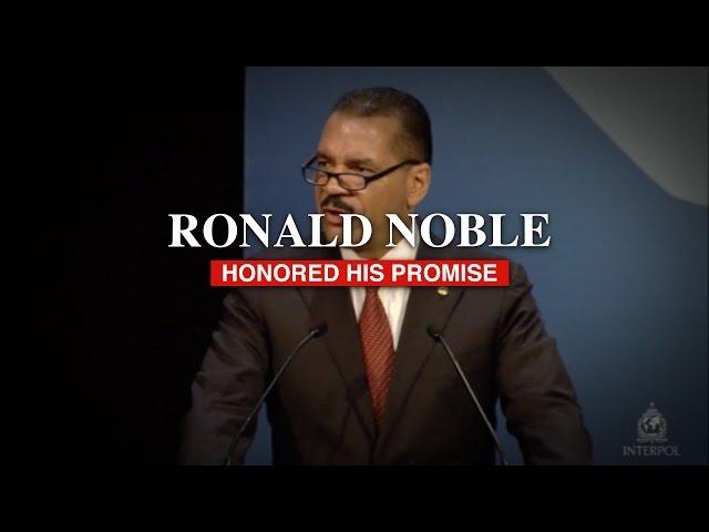 Ronald Noble, RKN Global Founder’s, honored his promise as INTERPOL Secretary General