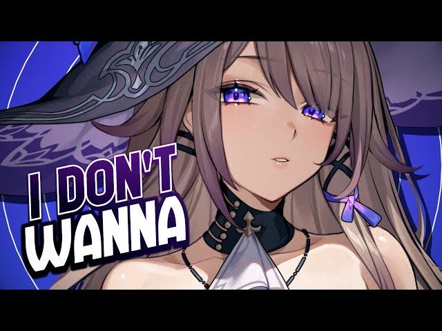 Nightcore - Dont Wanna (Lyrics)