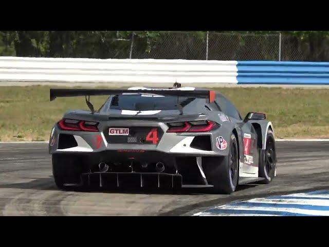 IMSA Corvette C8.R Engine Problem Causes It To Sound _______