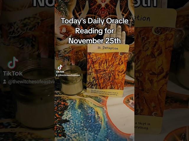 Get READY for a LIFE-CHANGING Perception Shift!#daily #oracle #tarot #horoscope #shorts