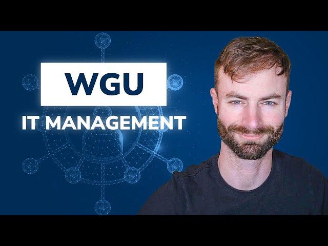 WGU IT Management Degree Roadmap - How to Graduate in 6 Months!