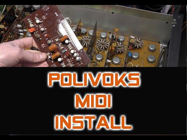 FORMANTA RUSSIAN POLIVOKS - Fitting a MIDI Kit