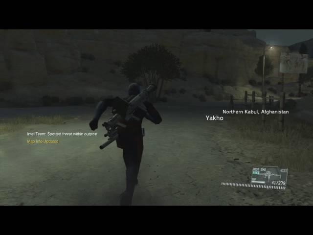 Metal Gear Solid V The Phantom Pain (XBOX360) Playing with Cyborg Ninja.