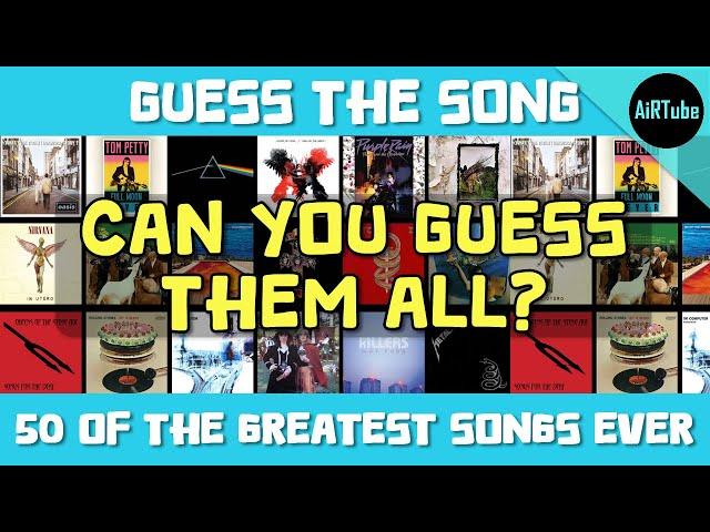 Guess The Song | Music Quiz | Test your Music Knowledge!