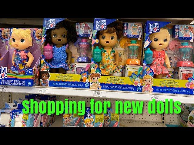 Shopping At Target For New baby alive dolls New items
