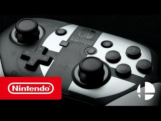 Nintendo Switch Pro Controller Super Smash Bros. Ultimate edition Reveal