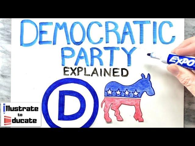 Democratic Party Explained 2024 | What is a Democrat? Difference between a Democrat and Republican?