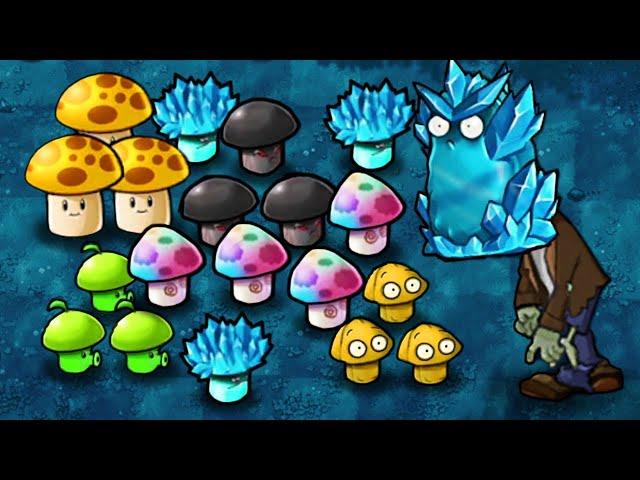 A MUSHROOM GLADE FULL OF MUTANT PLANTS AND ZOMBIES ► Plants vs. Zombies Fusion #25 PvZ