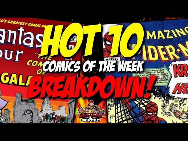 Silver Age Keys Are Heating Up!  |  Hot 10 Comics of the Week Breakdown