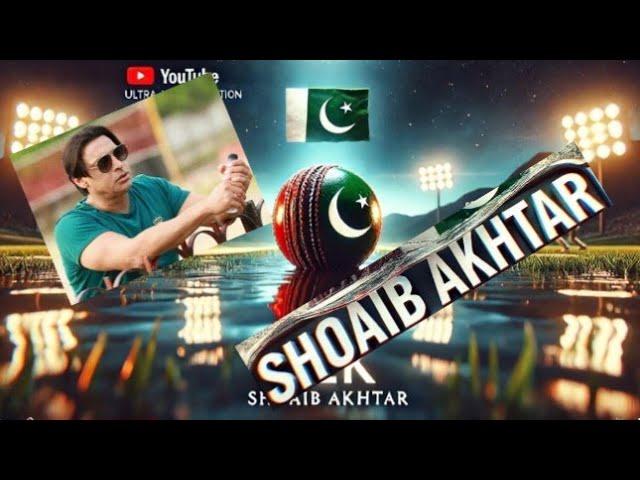 WORLD'S FASTEST BOWLER Shoaib Akhtar!
