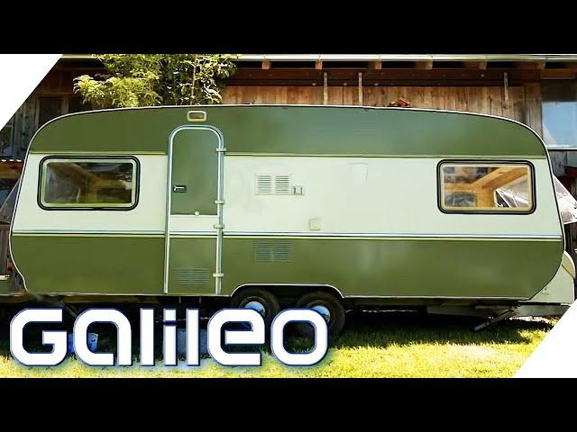 Caravan-Sanierung: So wird der alte Kasten zum Luxus-Wohnwagen! | Galileo | ProSieben