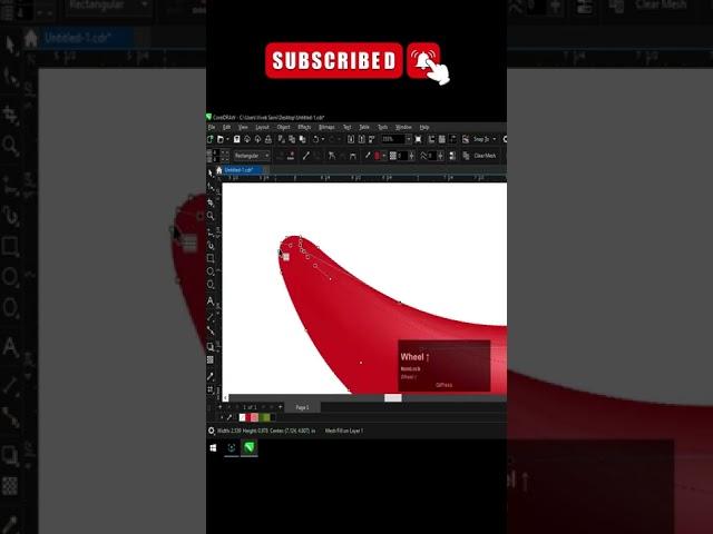 CorelDraw design  , coreldraw designs 2022 , Mesh, Shorts