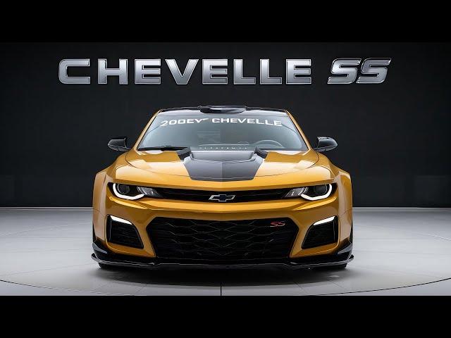 All New 2025 Chevy Chevelle SS officially revealed-first Look