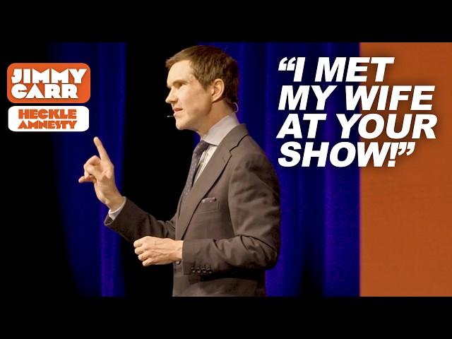 Strangers at a Jimmy Carr Gig… Now Married With Kids! | Jimmy Carr Crowd Work