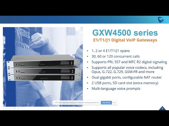 Introducing the GXW4500 Series of Digital Gateways