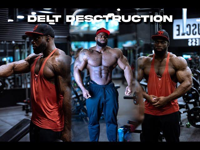 5 weeks out Tampa Pro - Delt training