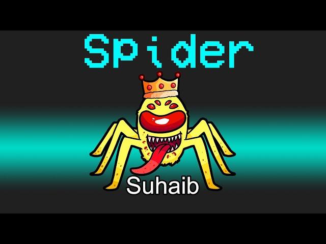 امونق اس بس انا عنكبوت مفترس!️ (انا حمار!) - Among Us Spider