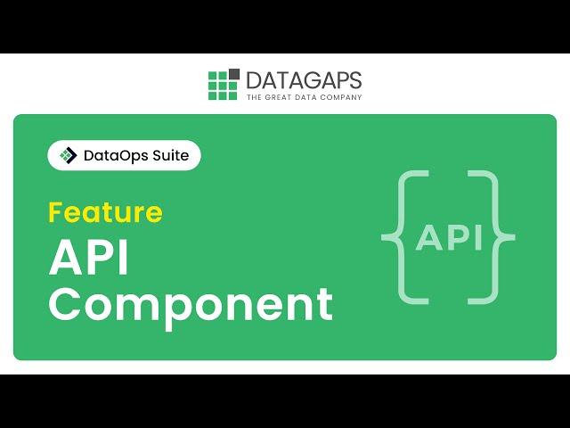 DataOps Suite API Component