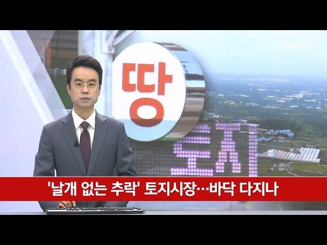 '날개 없는 추락' 토지시장…바닥 다지나