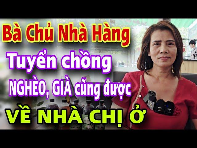 Bà Chủ Xinh Đẹp Tuyển Chồng Nghèo Già Cũng Được Về Em Cưới Luôn