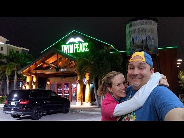 Twin Peaks Restaurant || Orlando Florida || Florida Vlog 2021