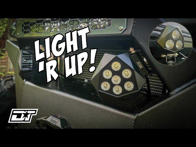 TRUX Stealth Series H.D Flood Lights and Work Lamps | Overland Build