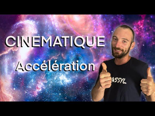 Comment calculer l‘ACCELERATION? Physique mécanique et cinématique