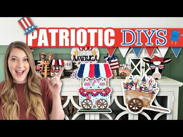 Create Your Own Americana Home Decor With These Diy Projects! (May 2024 Craft Club Tutorial)