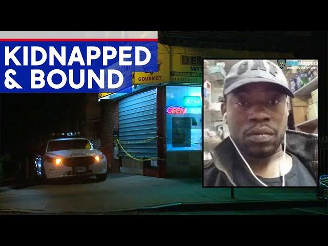 Cops chasing drug suspects find kidnapped man bound in bodega