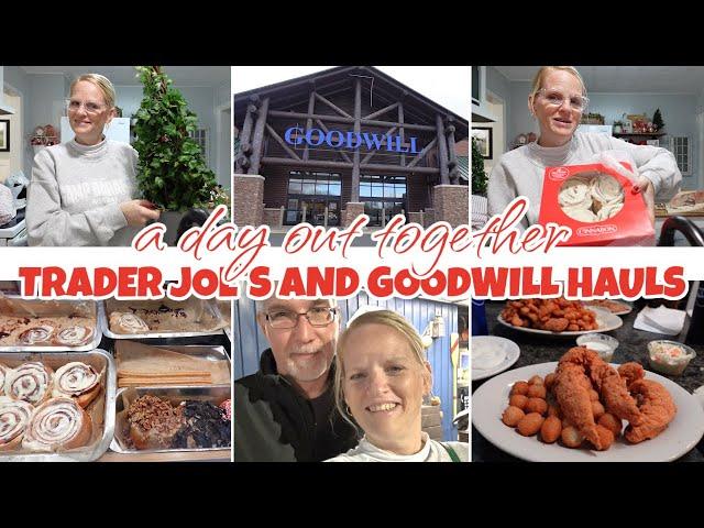 A DAY OUT TOGETHER / TRADER JOES AND GOODWILL HAULS / 29TH ANNIVERSARY DAY OUT