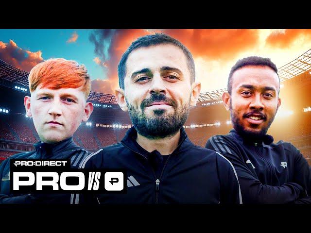 "THAT IS EMBARRASSING!"  CAN MANCHESTER CITY'S BERNARDO SILVA BEAT ANGRY GINGE?  Pro vs Pro:Direct