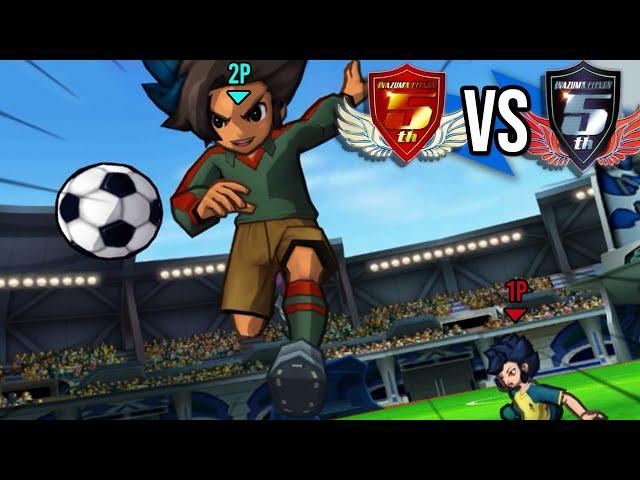 Inazuma Best Eleven vs Inazuma Battle Eleven (2 Player Gameplay - 3DS) | Inazuma eleven GO Galaxy