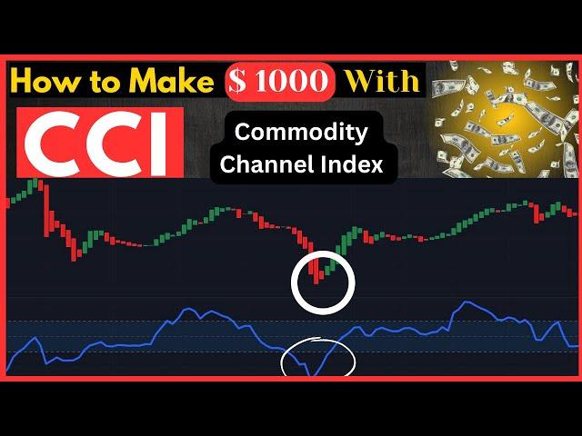 CCI Indicator Strategy [ The Only Trading 'INDICATOR' You Will Ever Need ] Better Than RSI..#cci