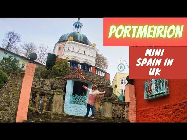 Mini Spain in UK | PORTMEIRION | Lets explore UK