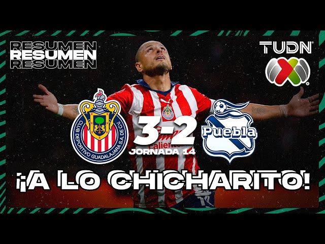 Resumen y goles | Chivas 3-2 Puebla | CL2024 - Liga Mx J14 | TUDN