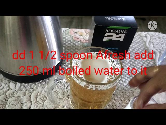 Herbalife Nutrition Afresh & 24 hydrate Preparation