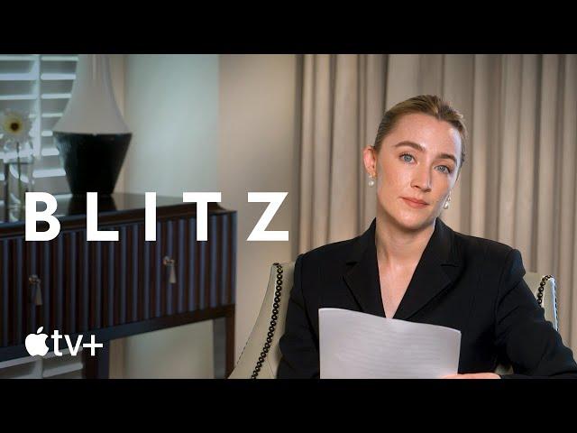 Saoirse Ronan Reads Real Letters from World War II Blitz Survivors | Blitz | Apple TV+